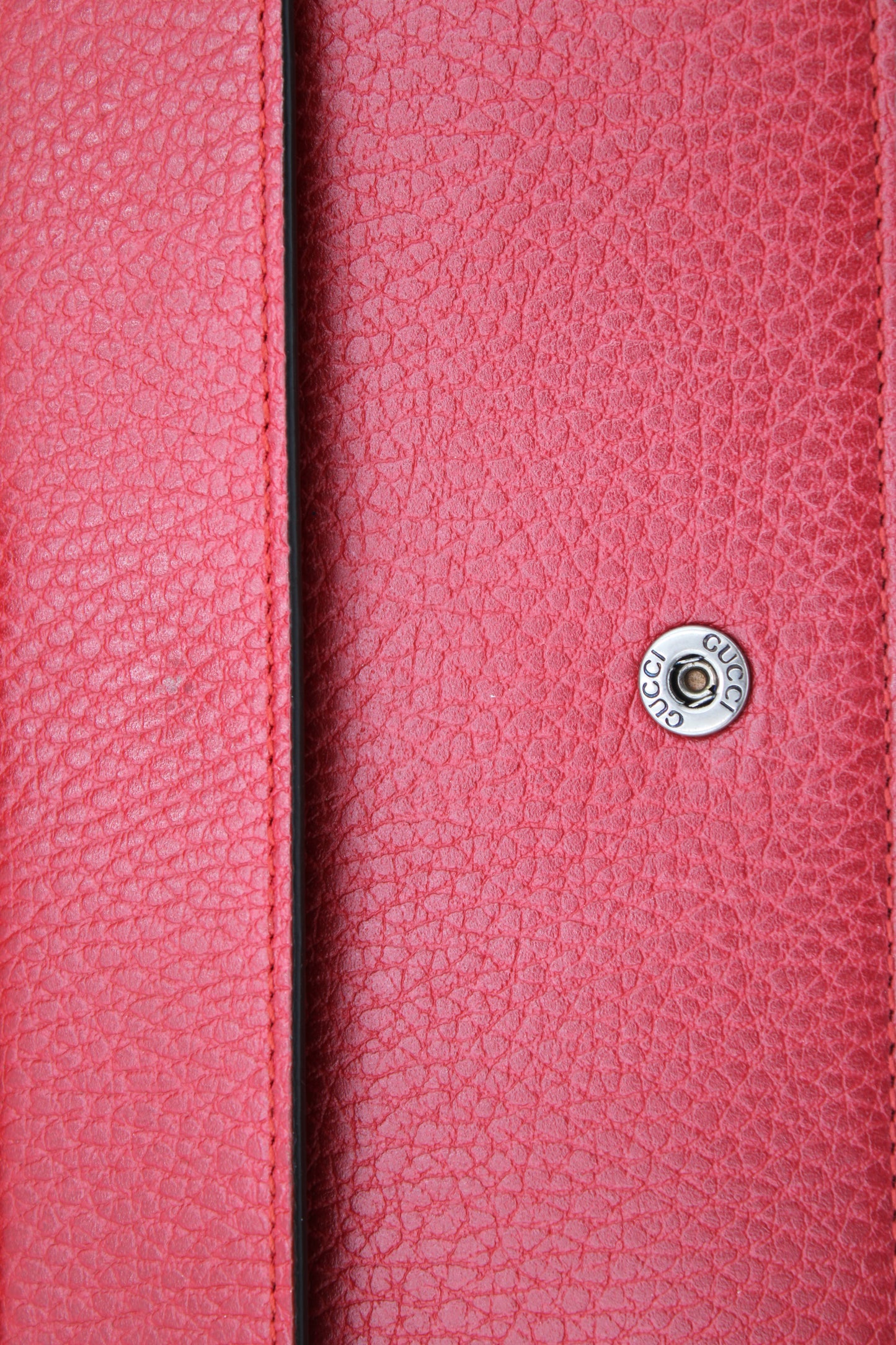 Pre-owned Gucci Dionysus Chain Mini Shoulder Bag - Red