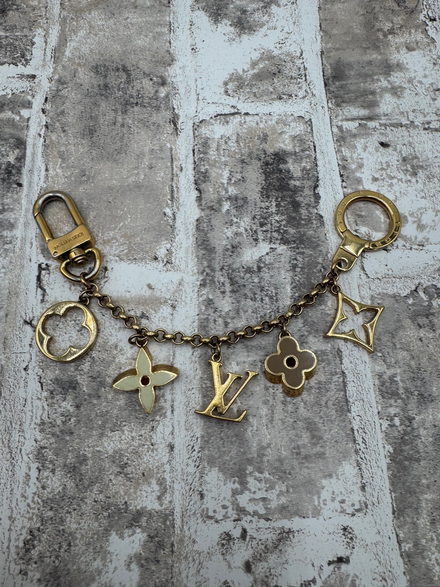 Louis Vuitton Empreinte Bum Bag & Fleur de Monogram Bag Charm Bundle