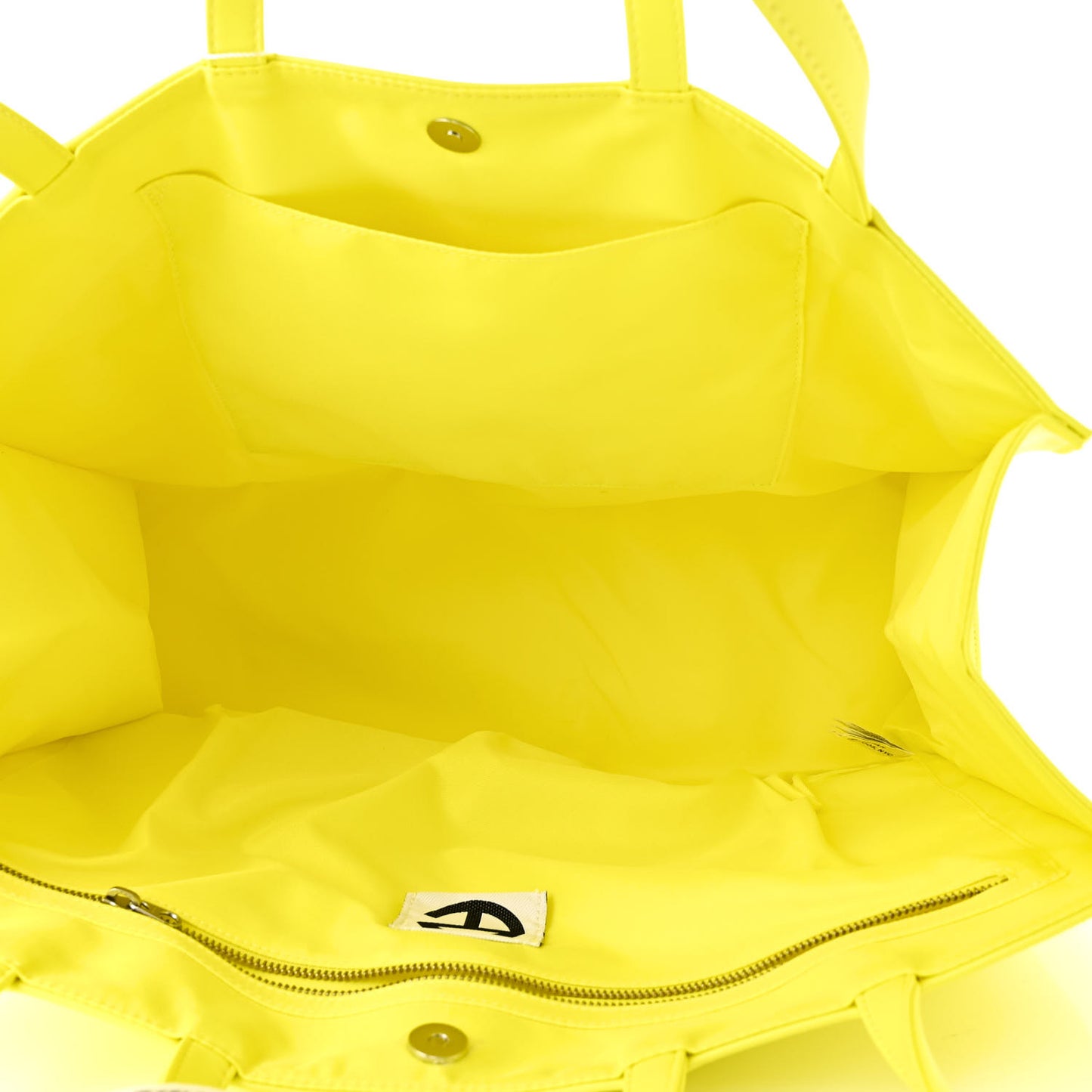 Telfar Large Shopping Bag (Highlighter Yellow)