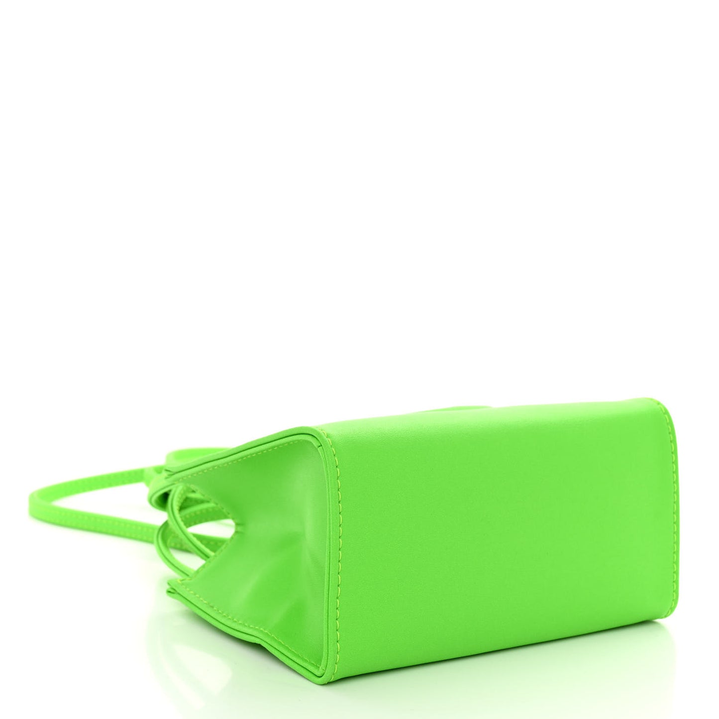 Telfar Small Shopping Bag (Highlighter Green)