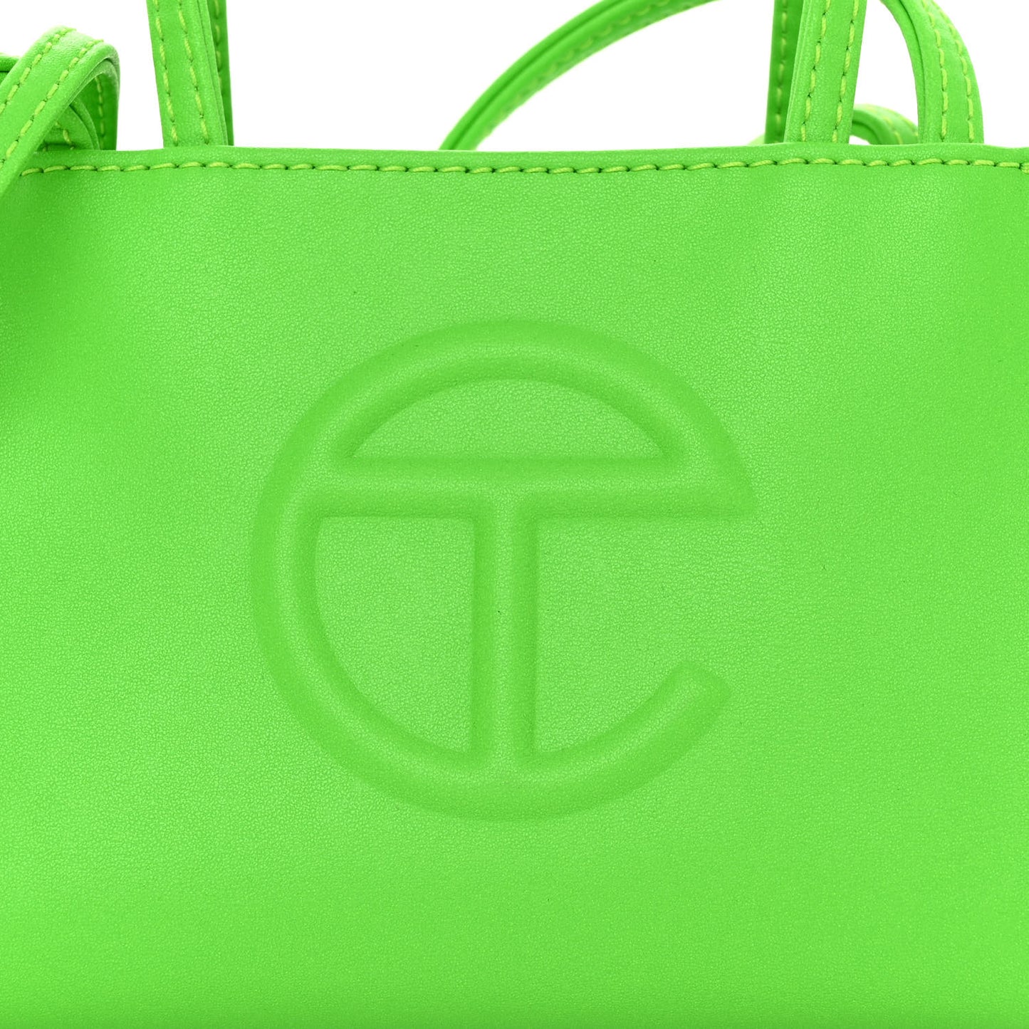 Telfar Small Shopping Bag (Highlighter Green)