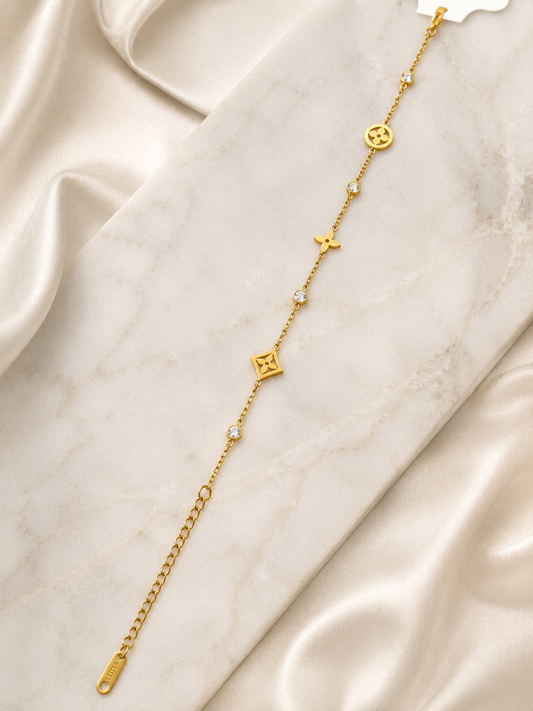 A2 - Unbranded Blossom Bracelet - GOLD
