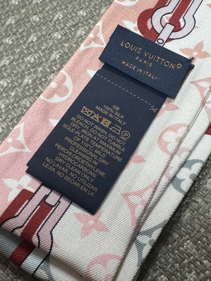 For Kristin - Louis Vuitton Bandeau Pink & Gray Lock