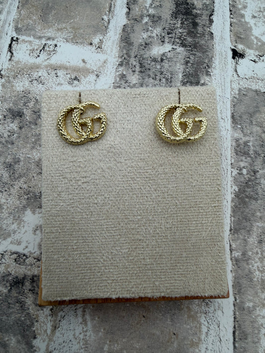 Up-cycled Textured Earrings