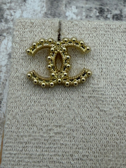 Up-cycled Gold Beaded Earrings