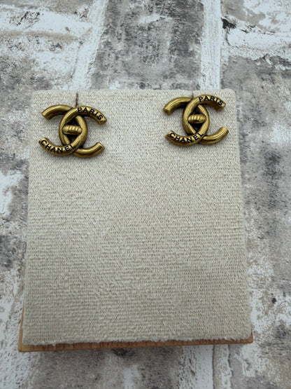 Up-cycled Brass Turnkey Earrings