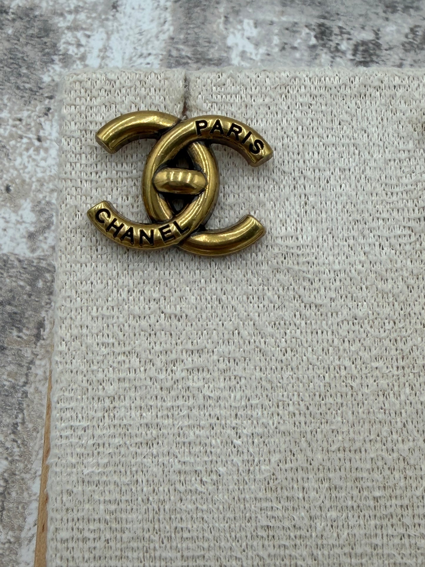 Up-cycled Brass Turnkey Earrings