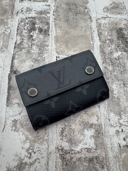 Louis Vuitton Reverse Monogram Eclipse Discovery Compact Wallet